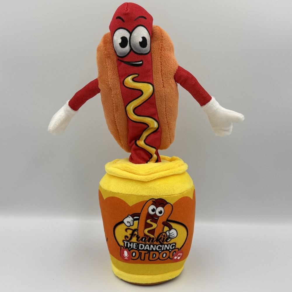 Gagster Dancing Hot Dog Sings Tells Jokes Repeats What You Say‎ Gag Gift VIDEO